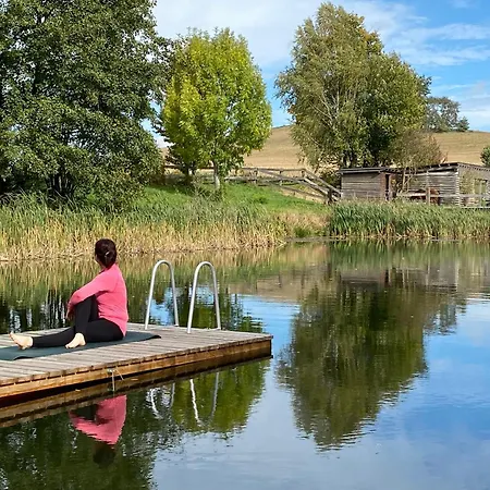 Architektenwohnung Mit Privatsauna, Whirlwanne, Kaminofen Und Noch Viel Mehr Διαμέρισμα Großharthau